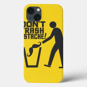 Trash Stache custom cases