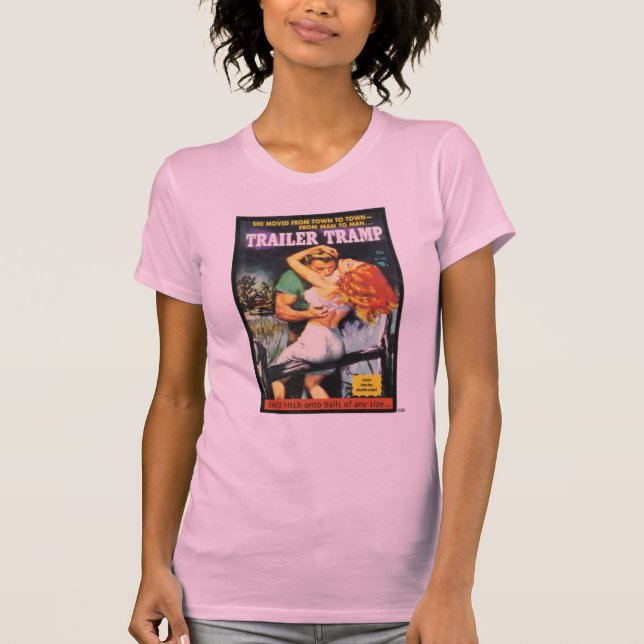 TRASH Trailer Tramp T-Shirt (Front)