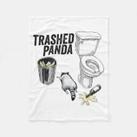 Trashed Panda, Funny Drunk Raccoon, Trash Panda Hu