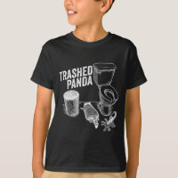 Trashed Panda Funny Drunk Racoon