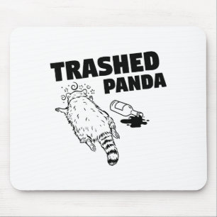 Trashed Panda  Mouse Mat
