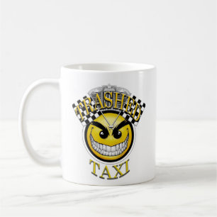 Trashed Taxi Coffee Mug