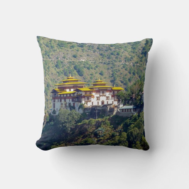 Trashigang Dzong - Eastern Bhutan Cushion (Front)