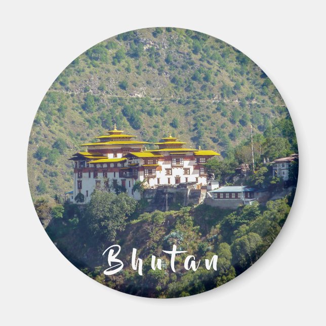 Trashigang Dzong - Eastern Bhutan Magnet (Front)