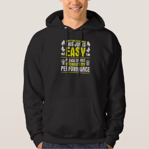 Trashman My Performance Garbage Man Premium Hoodie