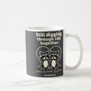 Trashpandas Couples Matching Valentines Day Annive Coffee Mug