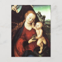 Traubenmadonna von Lucas Cranach d. ?. um 1525 ?l
