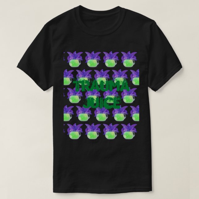 Trauma Juice T-Shirt (Design Front)