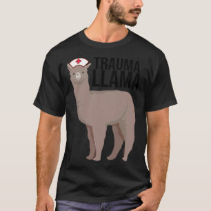 Trauma Llama   Nurse Alpaca Llama T-Shirt