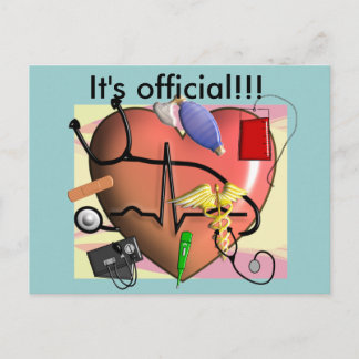 Trauma Nurse Art Gifts Postcard