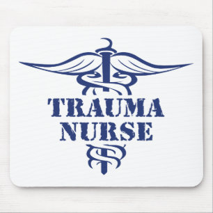 trauma nurse mouse mat