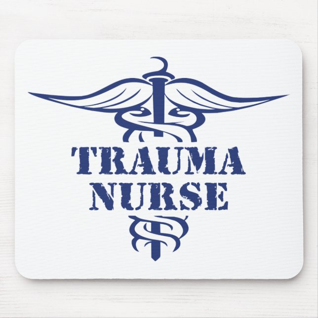 trauma nurse mouse mat (Front)
