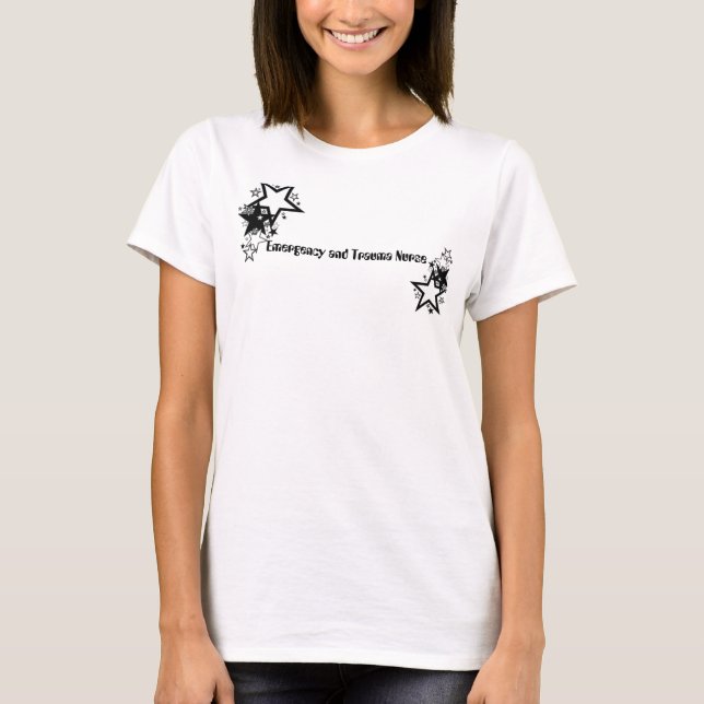 Trauma Nurse Super Hero T-Shirt (Front)