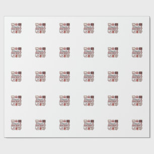 Trauma Surgery Vintage Medical Vector Shirt Design Wrapping Paper