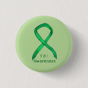 Traumatic Brain Injuries- TBI Awareness Ribbon Pin