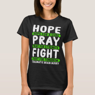 Traumatic Brain Injury Movement Ribbon Warrior T-Shirt