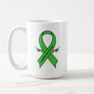 Traumatic Brain Injury Ribbon with Wings Coffee Mug