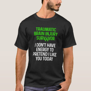 Traumatic Brain Injury Survivor TBI Warrior T-Shirt