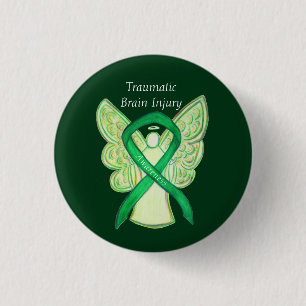 Traumatic Brain Injury (TBI) Awareness Ribbon Pin
