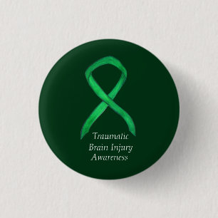 Traumatic Brain Injury (TBI) Awareness Ribbon Pin