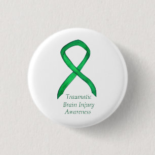 Traumatic Brain Injury (TBI) Awareness Ribbon Pin