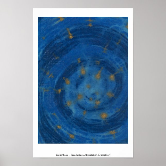 Traumblau - dreamblue poster (Front)