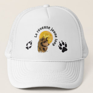 träumendes Wolfsbaby Trucker Hat