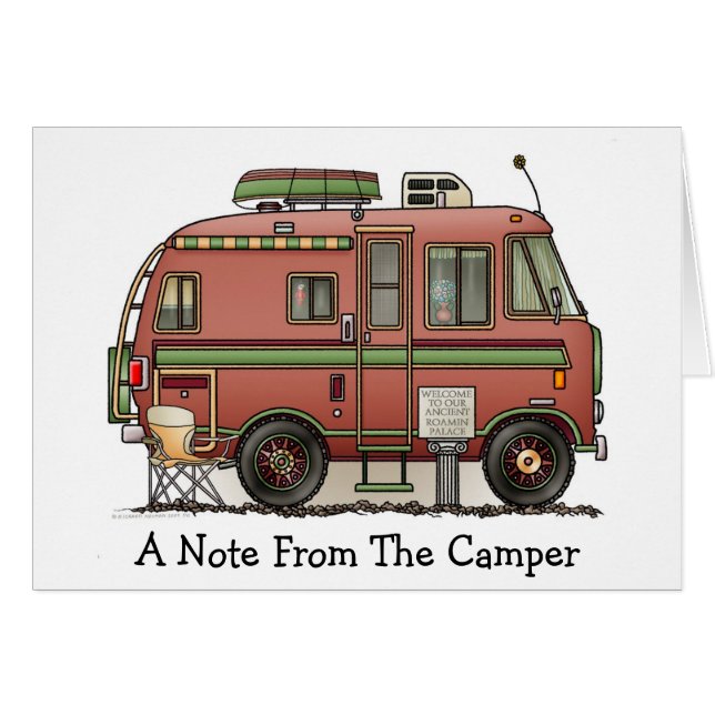 Travco Motor Home Camper RV (Front Horizontal)