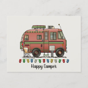 Travco Motor Home Camper RV Postcard
