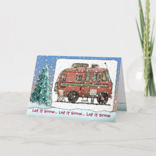 Travco RV Camper Holiday Cards