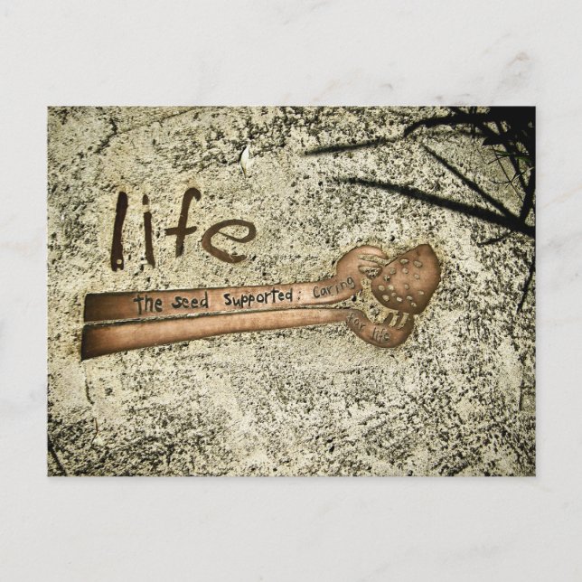 Travel 2009 | Wisdom Words Postcard (Front)