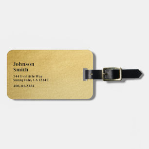 Travel Accessory Custom School Suitcase Backpack Luggage Tag