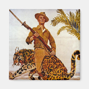 Travel? Adventure? Join the Marines! Magnet