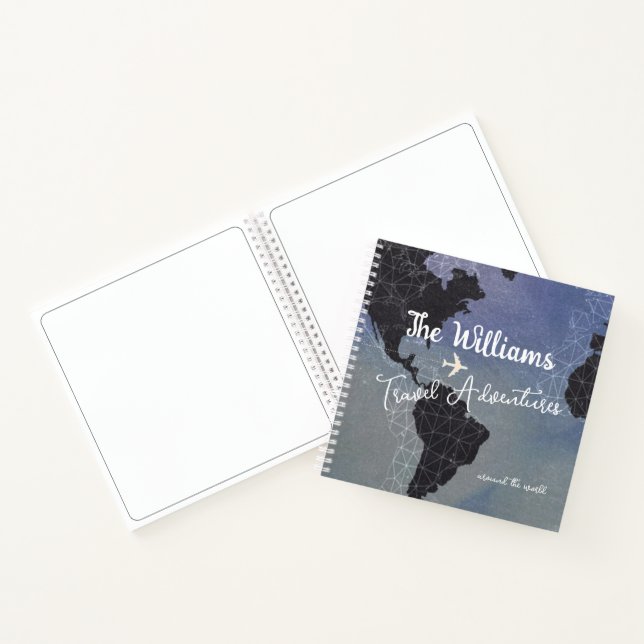 Travel Adventures Around the World Notebook (Inside)