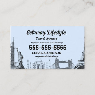 Travel Advisor Business Card