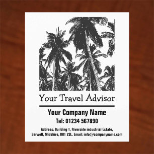 Travel Advisor Design Flyer