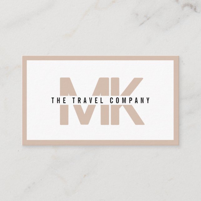 Travel Agency Agent Business Card (Front)