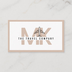 Travel Agency Agent Business Card