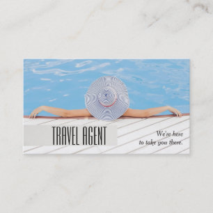 Travel Agency Agent Business Card