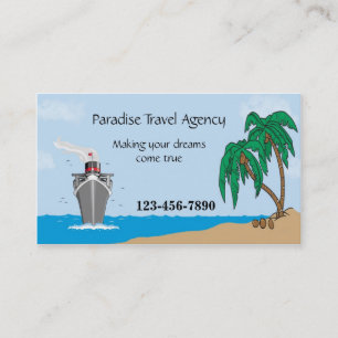 Travel Agency Business Card