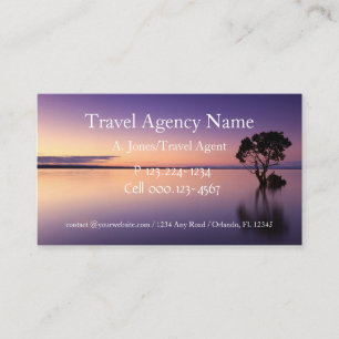 Travel Agency Business Card