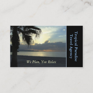 Travel Agency Business Card