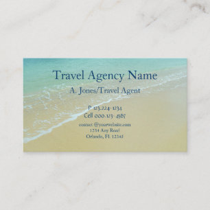Travel Agency Business Card