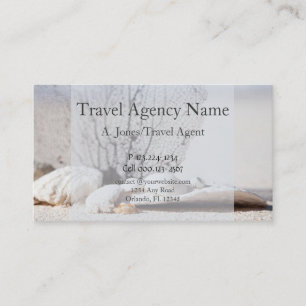 Travel Agency Business Card