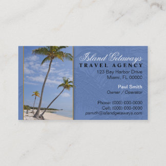 Travel Agency Business Card