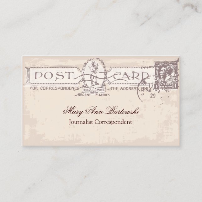 Travel Agency  Business Card (Front)