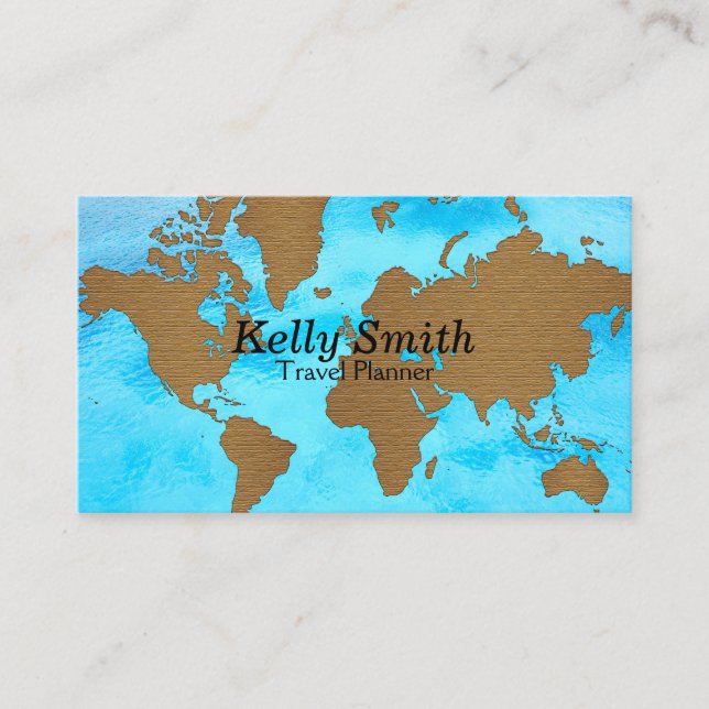 Travel  Agency Business Card (Front)