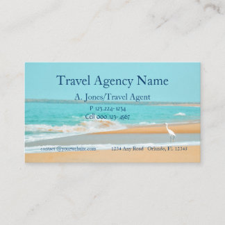 Travel Agency Business Card