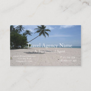 Travel Agency Business Card