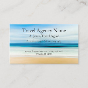 Travel Agency Business Card